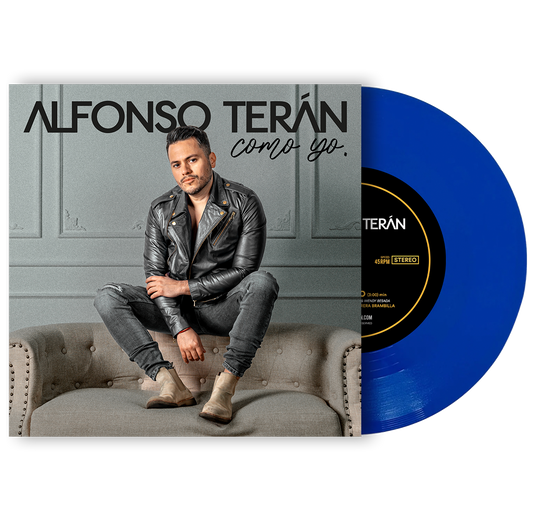 Limited Edition Transparent "Ocean Blue" Como Yo 7 inch Vinyl Record