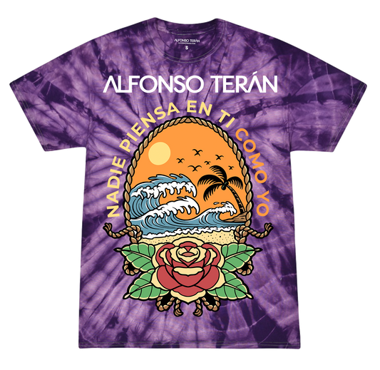 Como Yo - Tie Dye T-Shirt - PURPLE