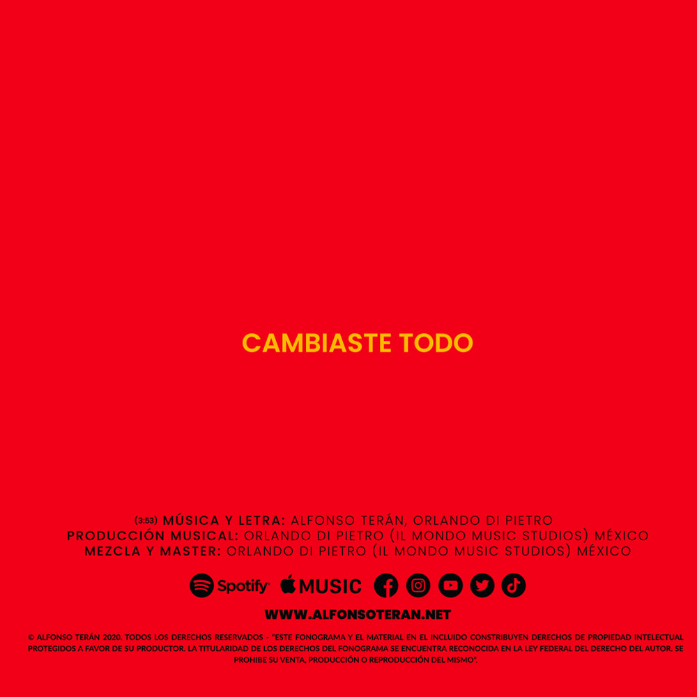 Cambiaste Todo CD Autograph (Limited Edition) 2020